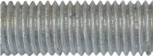 PFC TR-1005 Threaded Rod, 5/8-11 in Thread, 6 ft L, A Grade, Carbon Steel, Galvanized, NC Thread