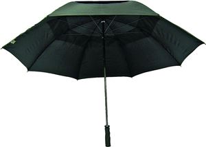 Diamondback TF-08 Umbrella, Round Canopy, Nylon Fabric, Black Fabric, 29 in OAH