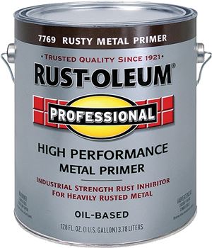 Rust-Oleum 242252 Primer, Flat, Red, 1 gal, Pail, Pack of 2