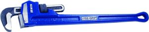 Irwin 274104 Pipe Wrench, 3 in Jaw, 24 in L, Iron, I-Beam Handle