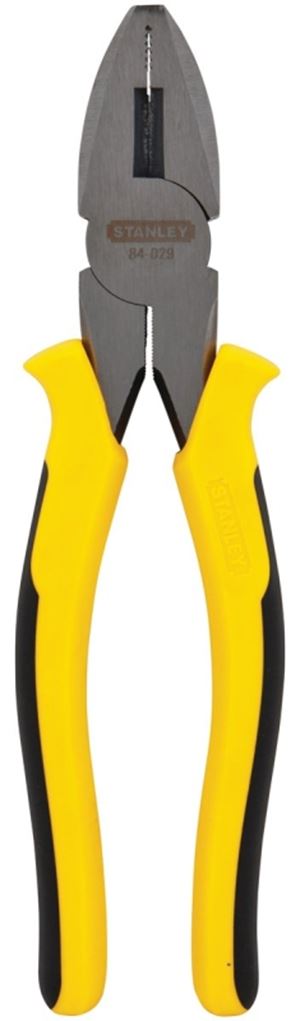 STANLEY 84-029 Lineman's Plier, 8 in OAL, Comfort-Grip Handle