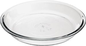 Anchor Hocking Oven Basics Series 82638L11 Pie Plate, 1.5 qt Capacity, Glass, Clear, Dishwasher Safe: Yes, Pack of 6