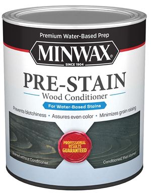 Minwax 61851 Pre-Stain Wood Conditioner, Clear, Liquid, 1 qt, Can