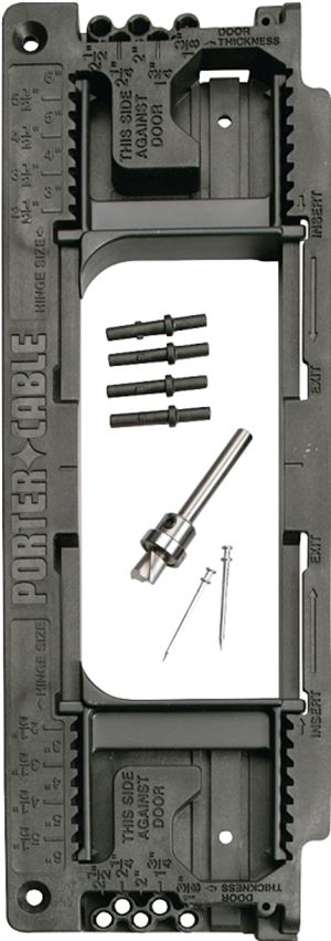 Porter-Cable 59370 Door Hinge Template, Plastic/Steel