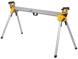 DEWALT DWX723 Miter Saw Stand, 500 lb, 151 in W Stand, 32 in H Stand, Aluminum, Black/Yellow