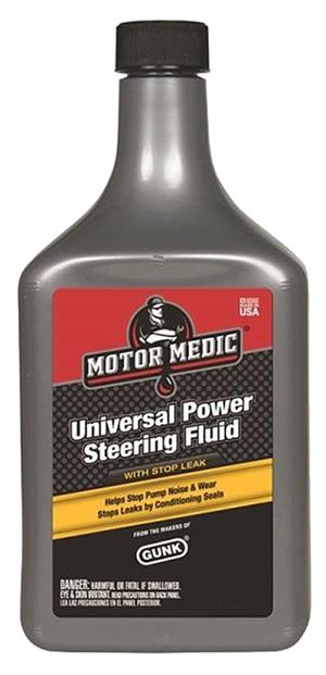 RSC M2713 Power Steering Fluid with Stop Leak Yellow, 12 oz Bottle