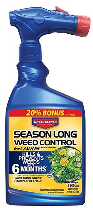 BioAdvanced 704040B Weed Control, Liquid, Spray Application, 24 fl-oz