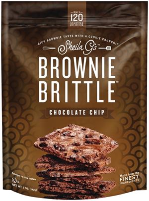 Sheila G's SG1224 Brownie Brittle, Chocolate Flavor, 5 oz, Pack of 6