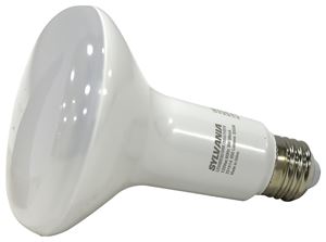 Sylvania 73956 LED Bulb, Flood/Spotlight, BR30 Lamp, 65 W Equivalent, E26 Lamp Base, Dimmable, Bright White Light