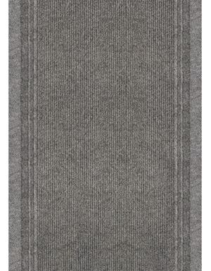 Multy Home MT1000275 Rug, 60 ft L, 26 in W, Runner, Polypropylene Rug, Gray