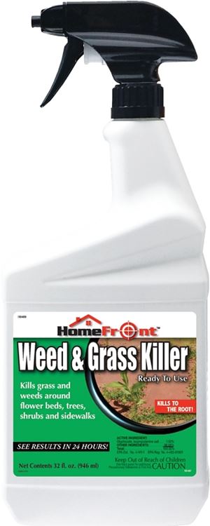 HomeFront 107497 Grass and Weed Killer, 1 qt Bottle