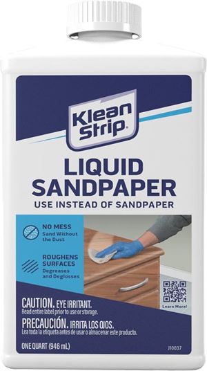 Klean Strip QWN285 Easy Liquid Sander Deglosser, Liquid, 1 qt