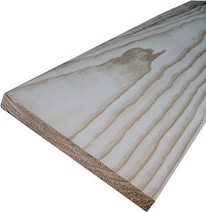 ALEXANDRIA Moulding 0Q1X6-20048C Sanded Common Board, 4 ft L Nominal, 6 in W Nominal, 1 in Thick Nominal