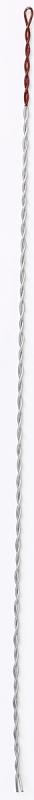 Red Brand 74752 Spiral Stay Fence, 48 in L, 9.5 ga Wire, Galvanized, Pack of 100