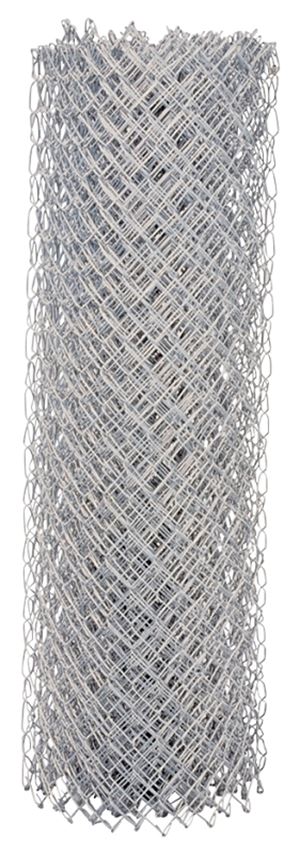 Stephens Pipe & Steel CL105024 Chain-Link Fence, 72 in W, 50 ft L, 11-1/2 Gauge, Galvanized