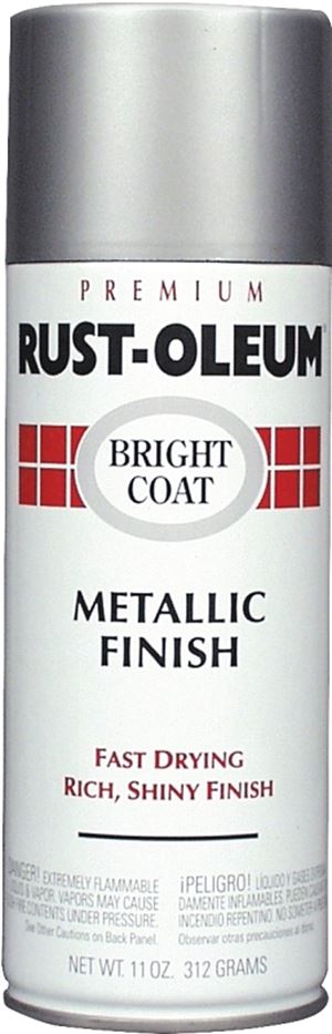 Rust-Oleum 7715830 Rust Preventative Spray Paint, Metallic, Aluminum, 11 oz, Can