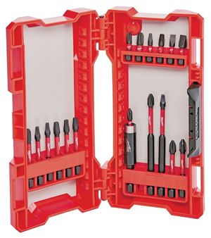 Milwaukee 48-32-4403 Impact-Duty Driver Bit Set, 18-Piece, Steel