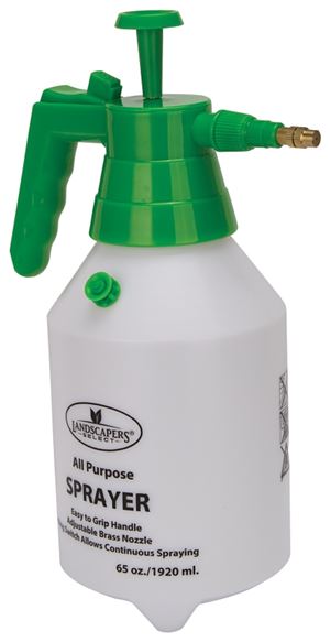 Landscapers Select Pressure Sprayer, Adjustable Nozzle, PE, White, 1.5 qt
