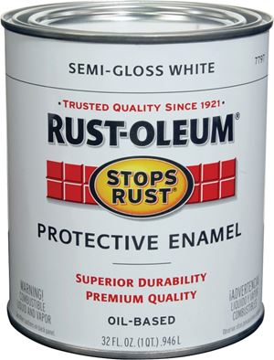 Rust-Oleum 7792-402 Professional Enamel, Gloss White, 1-gal.