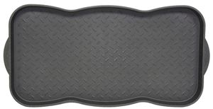 Fanmats 58779 Boot Tray, Plastic, Black, 30 in L, 15 in W