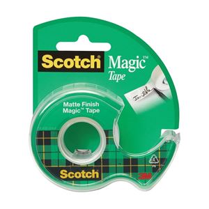 Scotch 136 Double-Sided, Permanent Office Tape, 250 in L, 1/2 in W