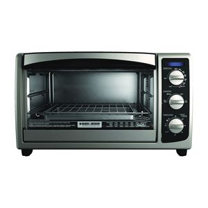 BLACK+DECKER 6-Slice Convection Toaster Oven, Stainless Steel