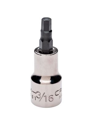 Craftsman 3/8 in. Drive 6 Point 3/16 in. Standard Hex Bit Socket