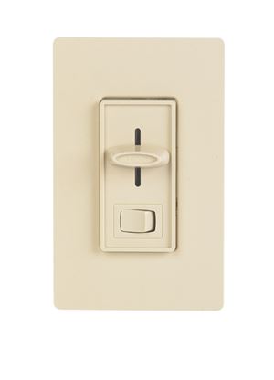 Lutron Skylark 5 amps 600 watts Slide Dimmer Switch Ivory