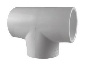 Charlotte Pipe 3 in. Dia. x 3 in. Dia. x 3 in. Dia. Schedule 40 Slip To Slip To Slip PVC Tee