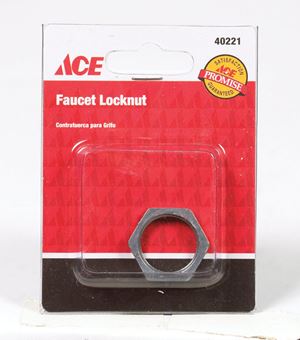 Ace Diecast Zinc Faucet Locknut 1/2 in. Dia.