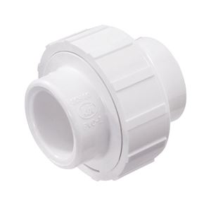 KBI  1-1/2 in. Dia. x 1-1/2 in. Dia. Schedule 40  Slip To Slip  PVC  Union