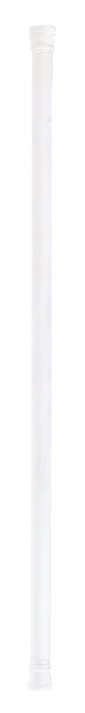 Zenith Metal Products Shower Curtain Rod 60 in. White