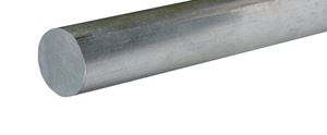 K&S 0.2 in. Dia. x 12 in. L Round Aluminum Rod 3 pk