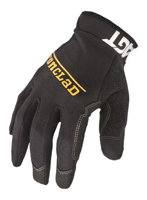 Ironclad Black Men's Medium Synthetic Leather Work Gloves
