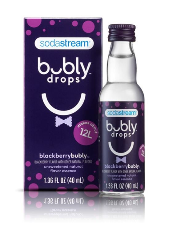 Sodastream 1525248010 Soft Drink, Blackberry Flavor, 40 mL Bottle, Pack of 6