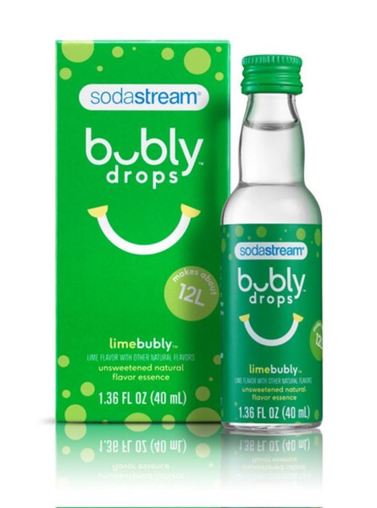 Sodastream 1025211010 Soft Drink, Lime Flavor, 40 mL Bottle, Pack of 6