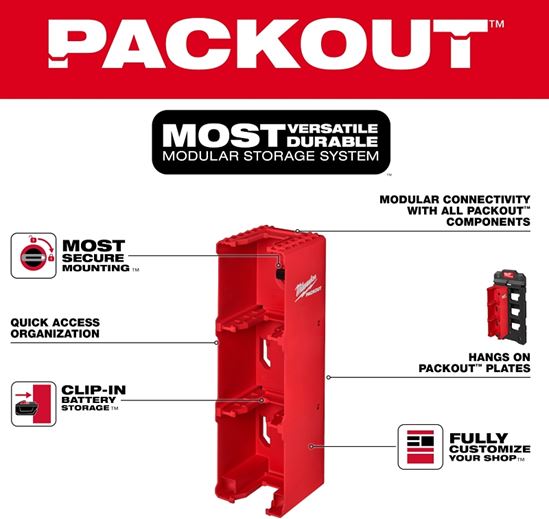 RACK BATTERY M18 PACKOUT - VORG1390087