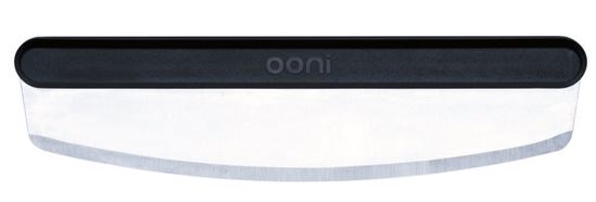 Ooni UU-P06700 Pizza Cutter Rocker Blade, Stainless Steel Blade, Easy Grip Handle, Dishwasher Safe: Yes