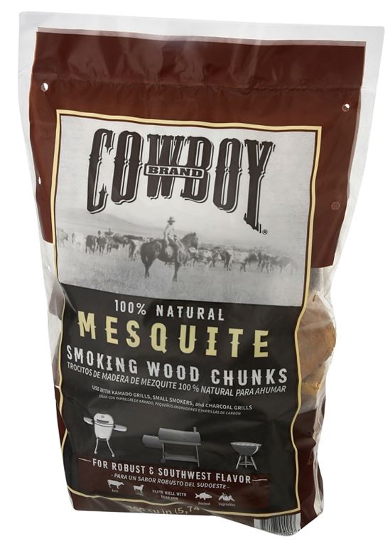 Cowboy 52230 Smoking Chunk, 15 in L, Wood, 350 cu-in, Pack of 6 - VORG0360032