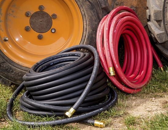 Swan SGHW58050 Garden Hose, 50 ft L, Rubber - VORG8509457