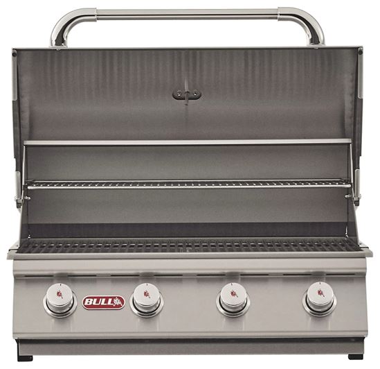 Bull Outlaw 26039 Gas Grill Head, 60000 Btu, Natural Gas, 4-Burner, 210 sq-in Secondary Cooking Surface - VORG9068685