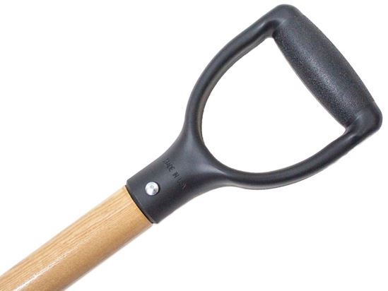 BULLY Tools 52520 Shovel, 14 ga Gauge, Steel Blade, Hardwood Handle, D-Grip Handle - VORG7775315