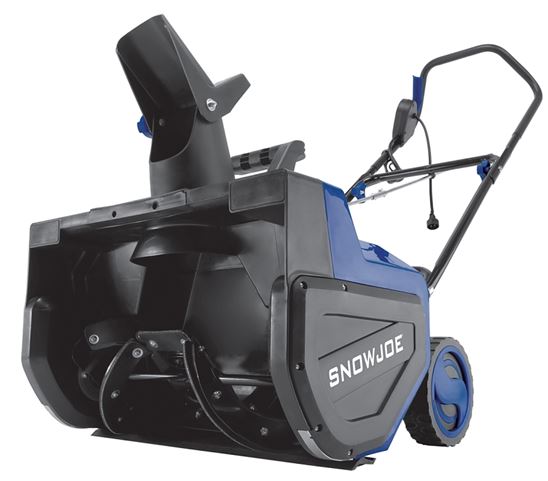 Snow Joe SJ626E Snow Thrower, 14.5 A, 1-Stage, 22 in W Cleaning, 25 ft Throw, Blue - VORG7450257