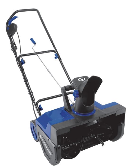 Snow Joe SJ626E Snow Thrower, 14.5 A, 1-Stage, 22 in W Cleaning, 25 ft Throw, Blue - VORG7450257