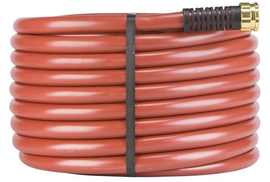 Swan SNCG34100 Garden Hose, 100 ft L, Rubber/Vinyl, Red - VORG0496372