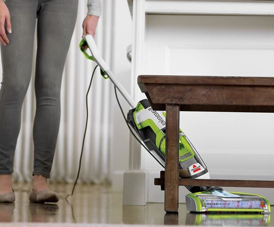 Bissell CrossWave 1785 Wet and Dry Vacuum, 28 oz, Pleated, Chacha Lime/Titanium/White - VORG7415870