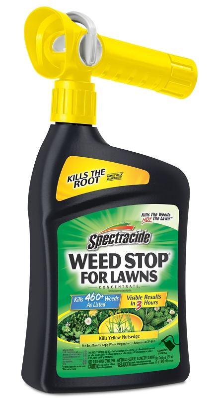 Spectracide Weed Stop HG-96541 Weed Stop Concentrate, Liquid, QuickFlip Sprayer Application, 32 fl-oz Package - VORG7366859