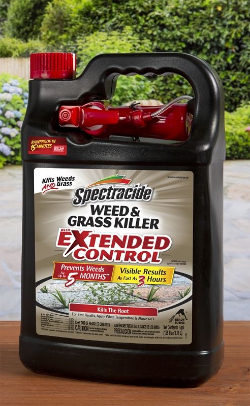 Spectracide HG-96218 Weed and Grass Killer, Liquid, Spray Application, 1 gal Bottle - VORG7348592