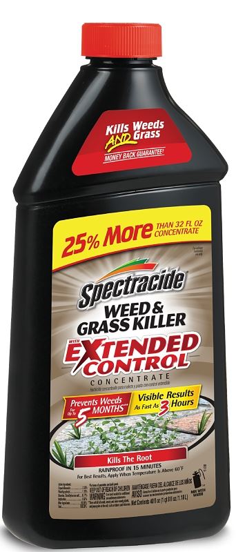 Spectracide HG-96622 Weed and Grass Killer, Liquid, Dark Amber, 40 oz Bottle - VORG7194806