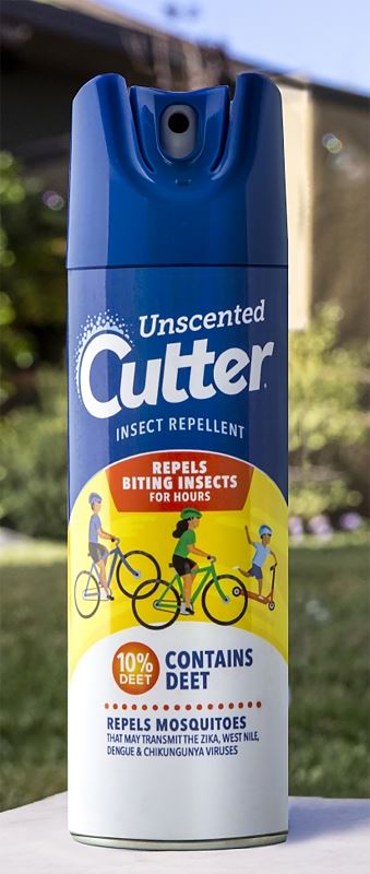 Cutter 51020-6 Insect Repellent, 6 oz Aerosol Can, Liquid, Light Yellow/Water White, Ethanol - VORG6745707